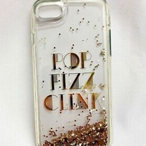 Kate Spade glitter iPhone 7 - 4.7 “Pop Fizz Clink” case